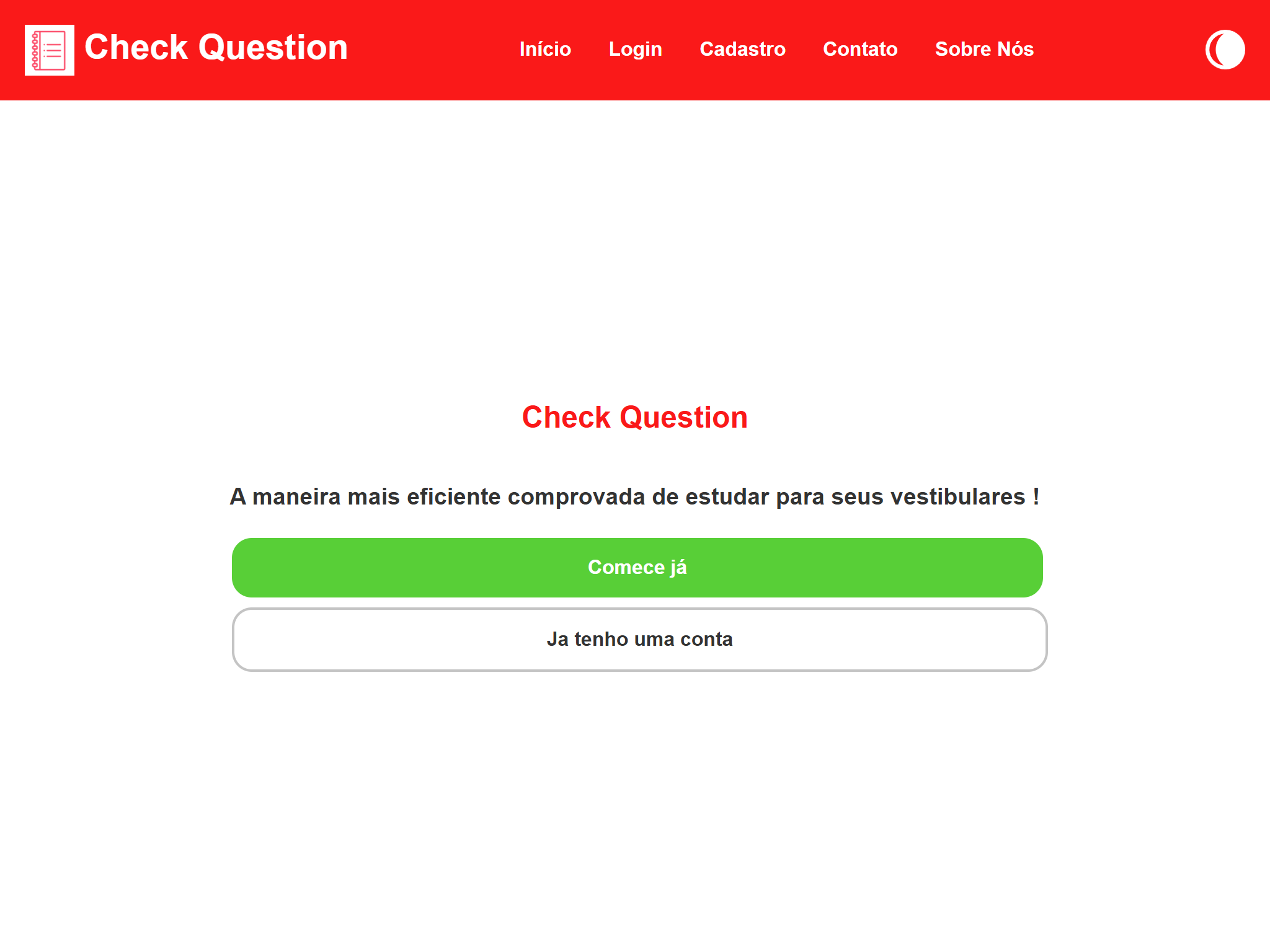 projeto check question